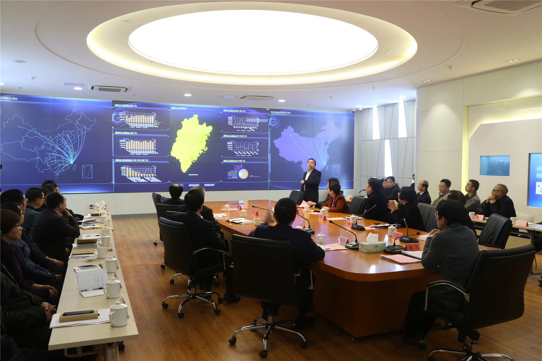 中国（福建）自由贸易试验区厦门片区鸟瞰图。