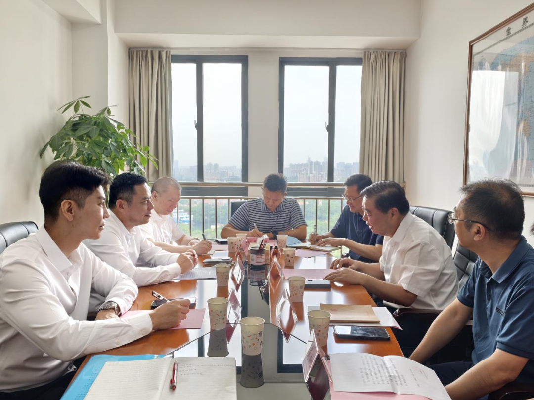 福建省商务厅领导会见广西国际博览事务局副局长成功一行