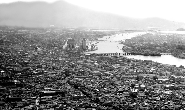 拍摄于1983年的苍霞旧貌。游源飞 摄