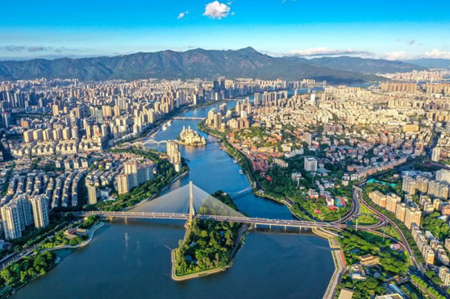 福州的现代化图景。颜家蔚 摄